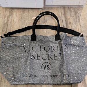 Victoria's Secret Gray Tote Bag